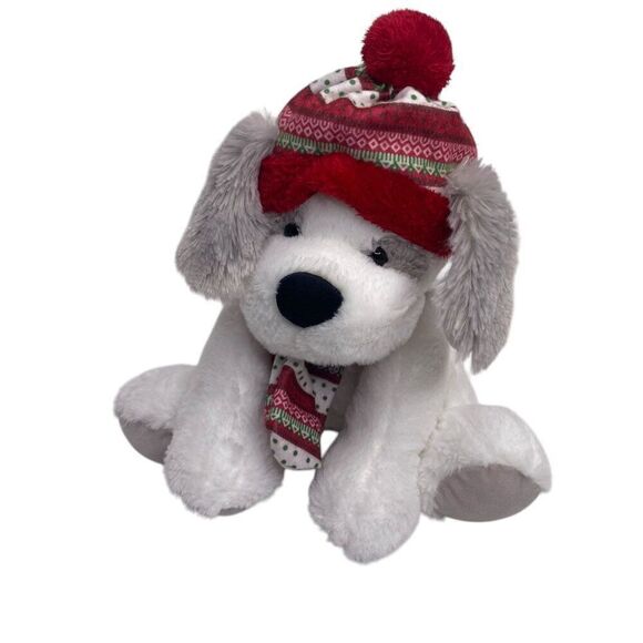 Other - Hugfun International Christmas Soft Plush Dog Hat And Scarf Adorable 13”